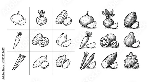 Exotic Root Icons