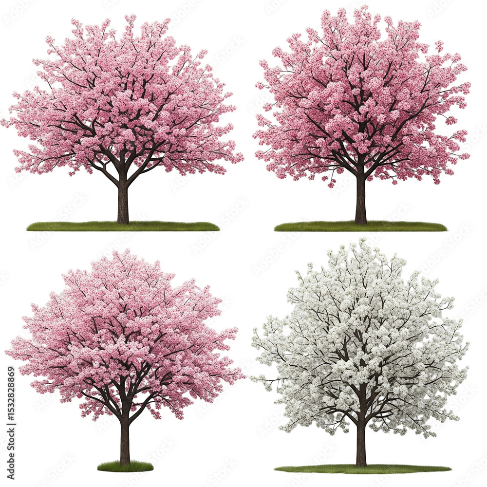 Fototapeta premium cherry tree in bloom