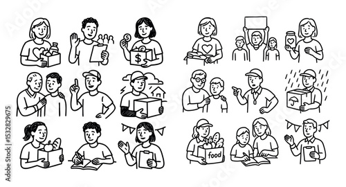 Volunteer Icon Grid