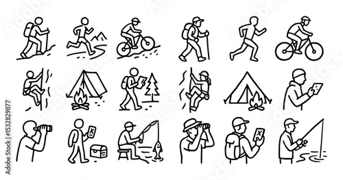 Outdoor Activity Icons