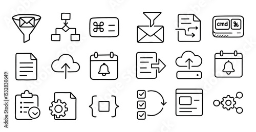 Minimal Automation Icons