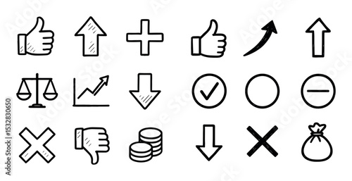 Stock Rating Icons
