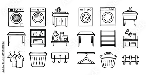 Laundry Room Icons
