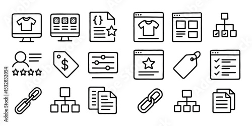 E-commerce SEO Icons
