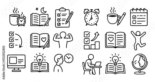 Daily Routine Icons