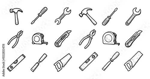 Hand Tool Icons
