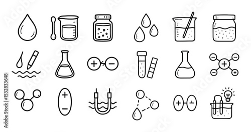 Chemical Icon Grid
