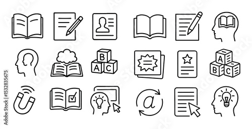 Literacy Skills Icons
