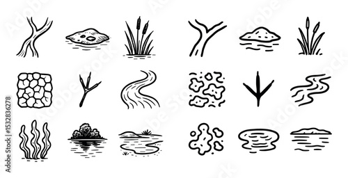 Delta Wetlands Icons