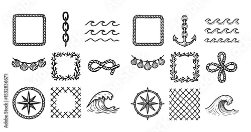 Nautical Icon Sketches