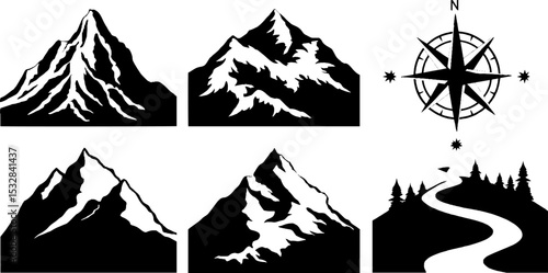 Adventure landscapes and navigation elements for outdoor designs