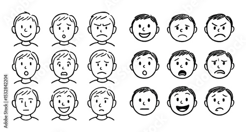 Emotional Icon Grid