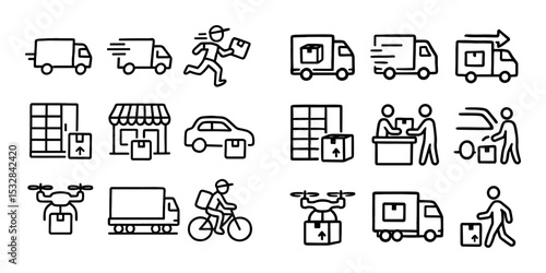 Delivery Method Icons