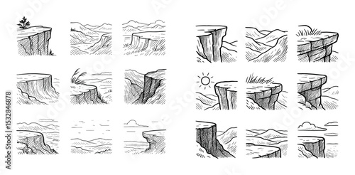 Scenic Bluff Icons
