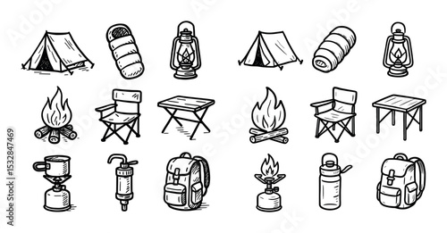 Campsite Essentials Icons