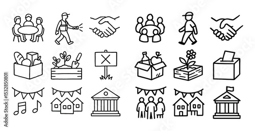 Grassroots Movement Icons