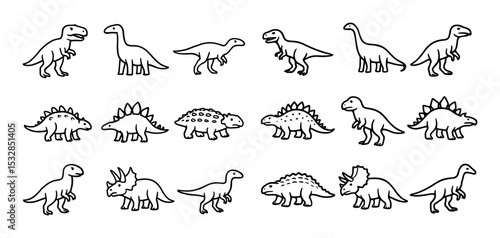 Dinosaur Clades Icons