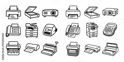 Office Electronics Icons