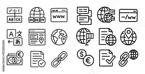 International SEO Icons