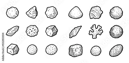 Sand Grains Icons