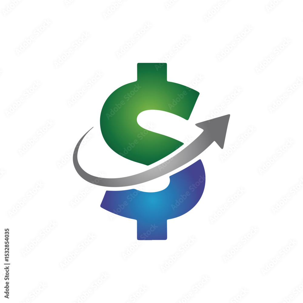 Unique financial logo Modern and minimalist vector and abstract logo Unique financial logo Modern and minimalist vector and abstract logo