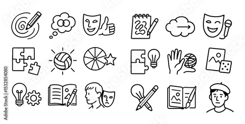 Creativity Exercise Icons
