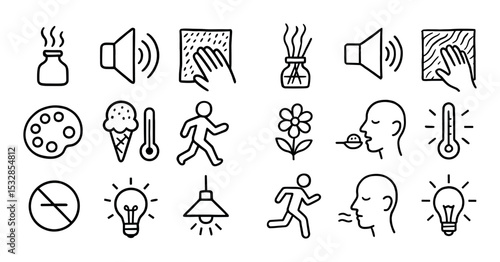 Nine Senses Icons