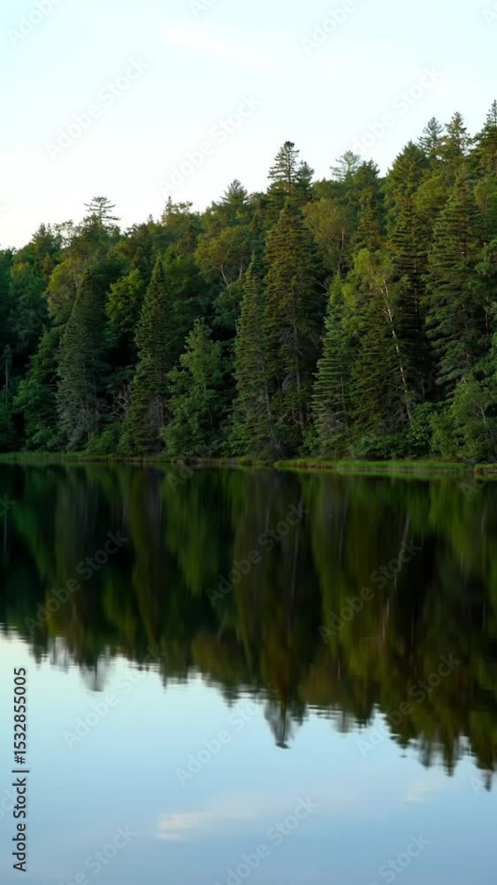reflection of trees in the lake reflection of trees in the lake