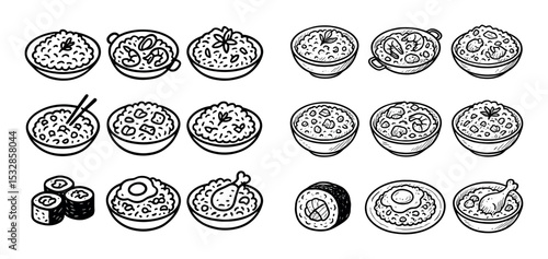 Rice Dish Icons