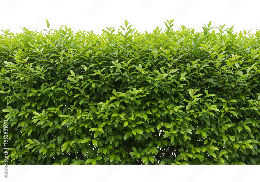 Obraz premium Dense green leaf hedge texture background