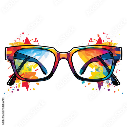 Professional Isolated Fashion Glasses Design Vector for Stylish Fashion Usage