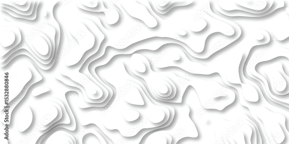 Abstract white paper cutout texture with layered shapes and shadows for a modern background design Abstract white paper cutout texture with layered shapes and shadows for a modern background design