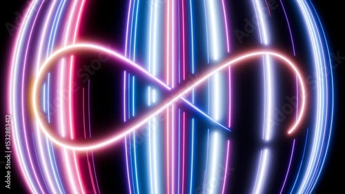 a neon sign with a heart in the middle