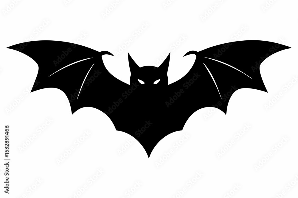 bat sihouette black vector bat sihouette black vector