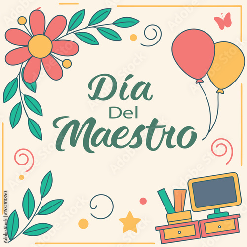 Día del Maestro Social Media Post Ideas