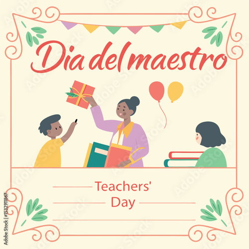 Meaningful Dia del maestro day post