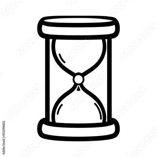 Hourglass timer symbolizing the concept of funerals and funeral services  