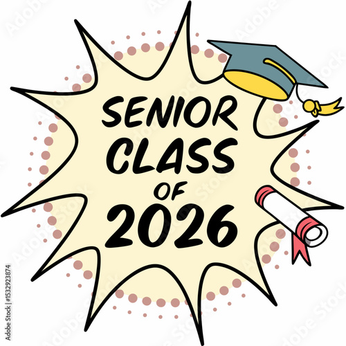 Senior class of 2026 graduation announcement