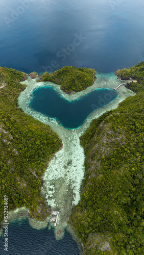 The Love Lagoon in Raja Ampat