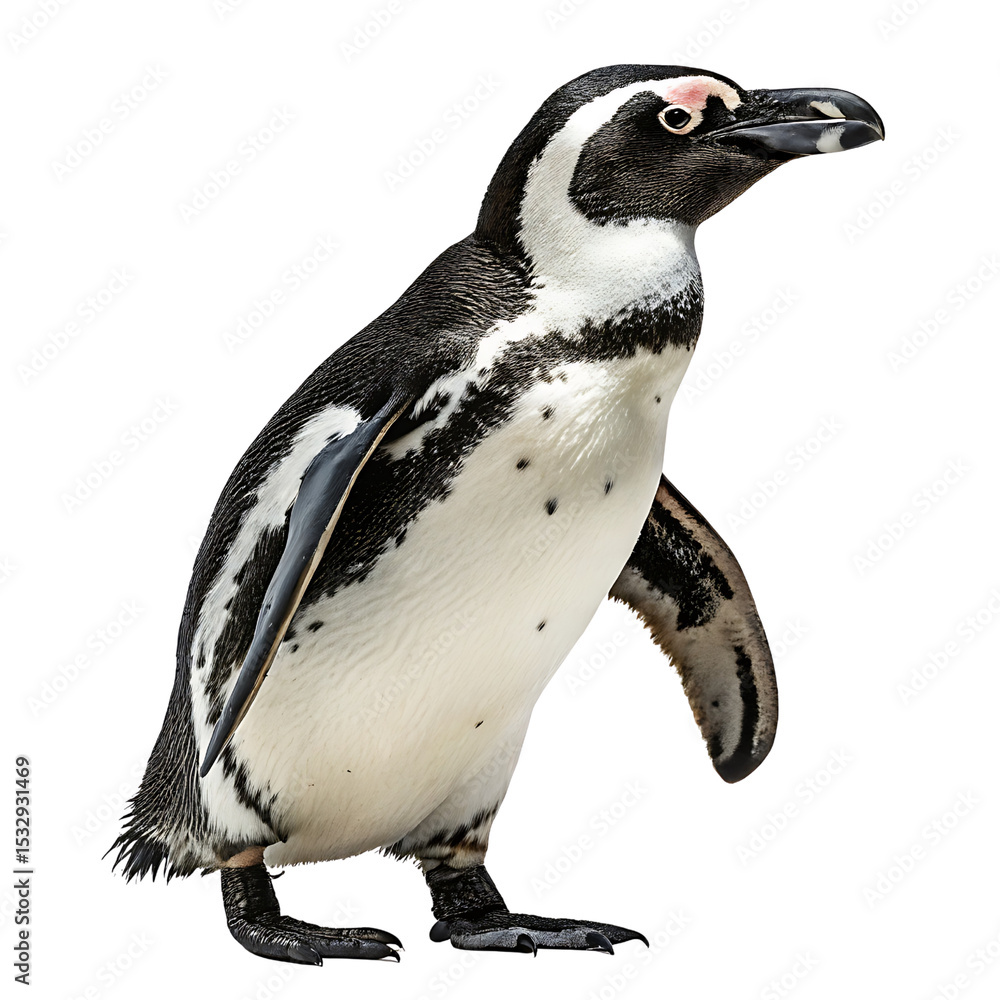 Fototapeta premium penguin isolated on transparent background