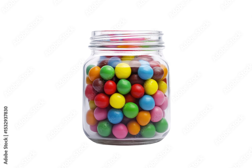 candy in a glass jar candy in a glass jar