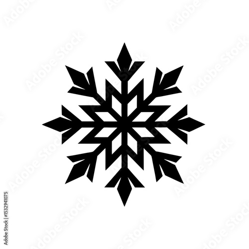 Wallpaper Mural snowflake icon on white background  .svg Torontodigital.ca