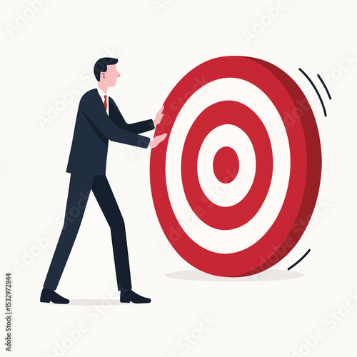 vector manager chasing target