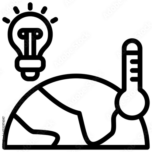 Geothermal Energy Icon