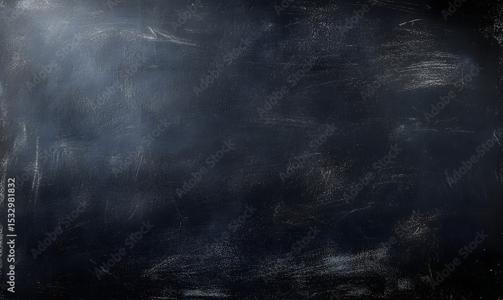 Obraz premium Smooth black chalkboard surface texture ready for writing or art projects.