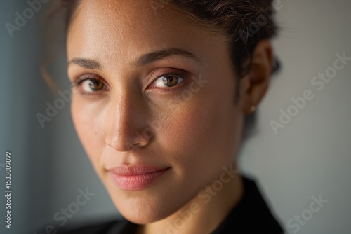 Close-up portrait of a pers...