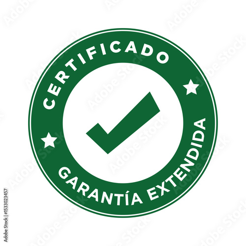 certificado garantía extendida