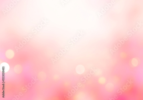 Pink blurred lights background.Soft glowing defocused bokeh,backdrop, valentine's wallpaper.