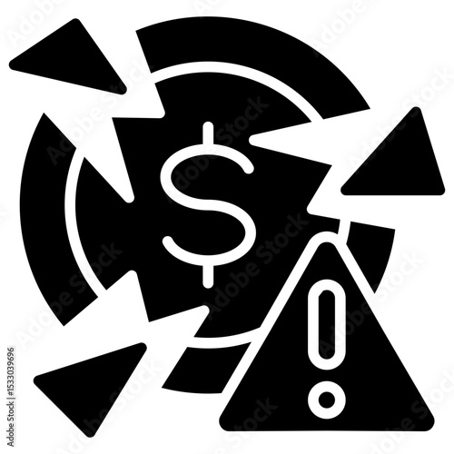 Financial Risk Icon