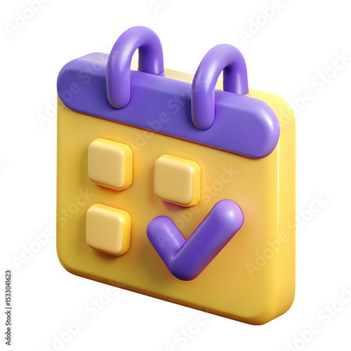 3D education and social media icon set for university, school, business and online course visuals